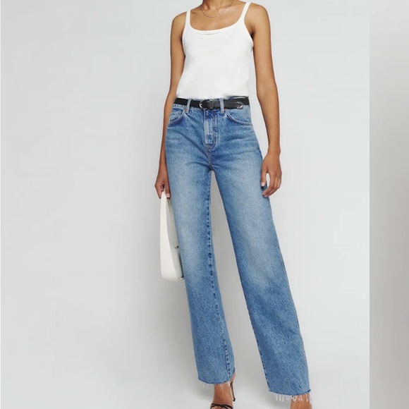 Reformation Val 90’s Straight Jeans - Picture 3 of 7